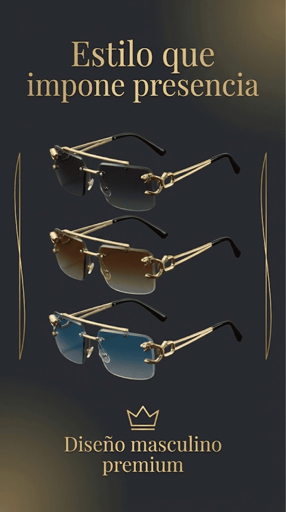 GOLDEN TIGER | 3 Gafas de sol estilo premium para hombres